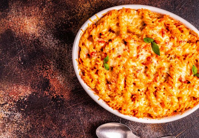 Pasta con nduja e ricotta preparazione