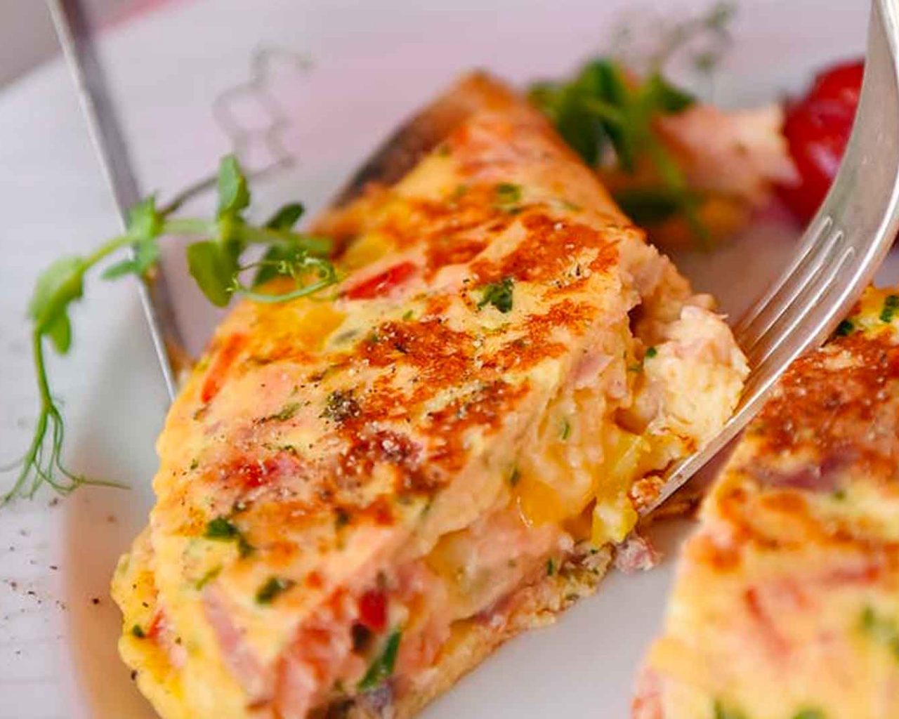 Ricetta frittata con pomodori Corbarini