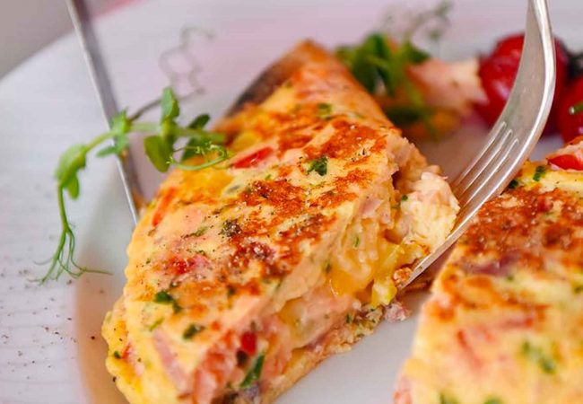 Ricetta frittata con pomodori Corbarini