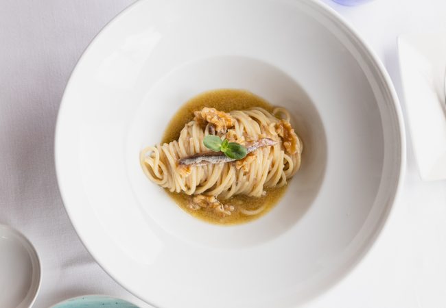 spaghetti alla colatura di alici di Giampaolo Zoccola